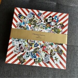 Christian Lacroix Two Sided Abstract Puzzle with Gilded Edges, 250 Pieces, NEW